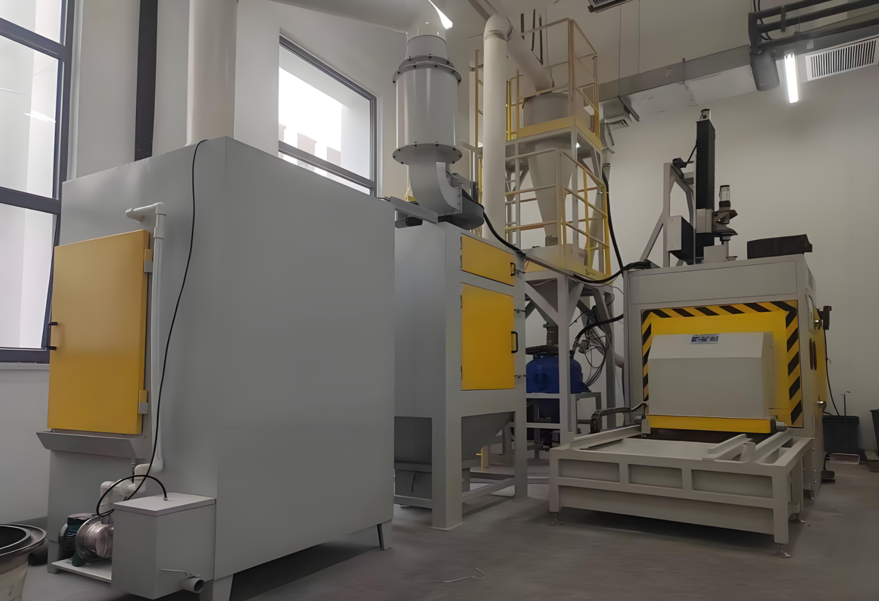 CNC shot peening machine