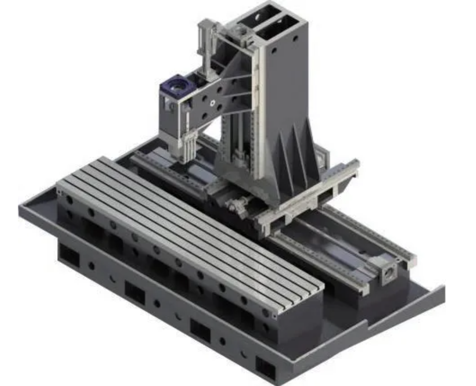 Aluminum profile milling machine