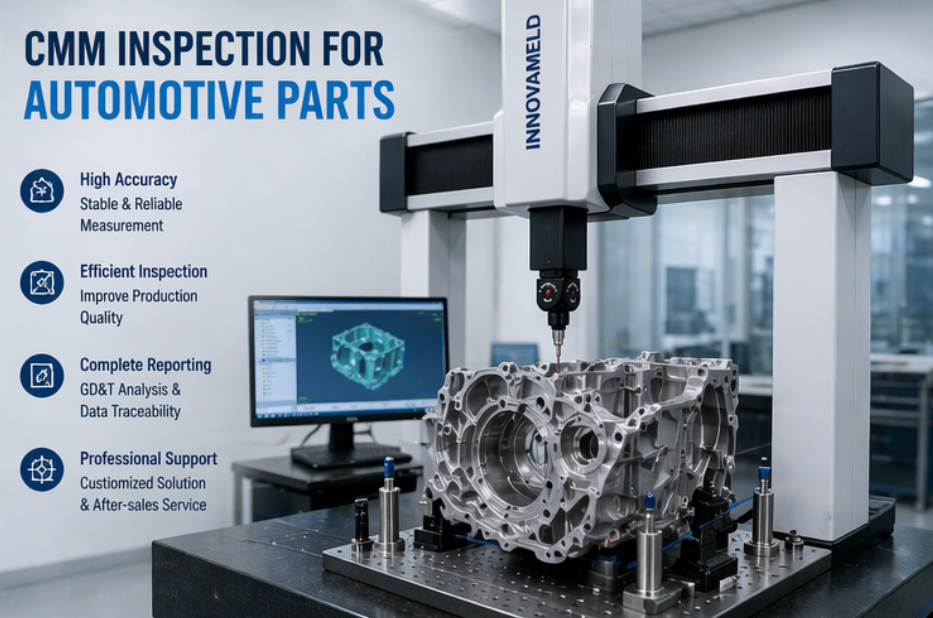 CMM For Automotive Parts Inspection
