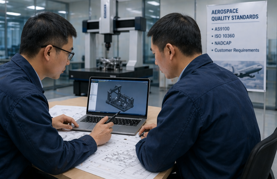 CMM For Aerospace Component Measurement
