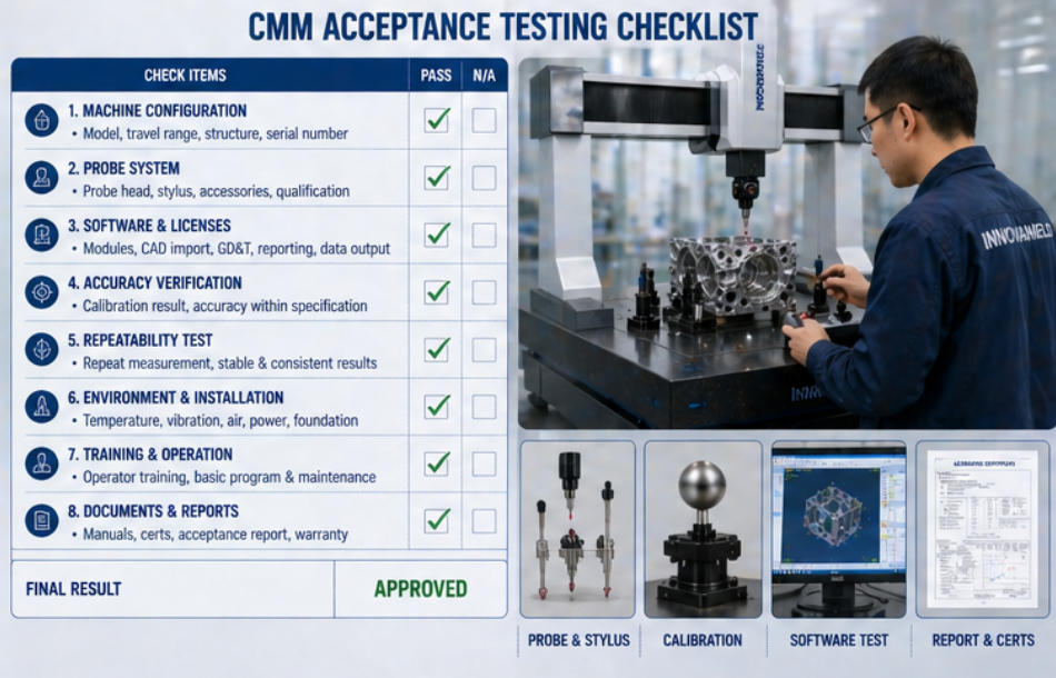 CMM Acceptance Testing