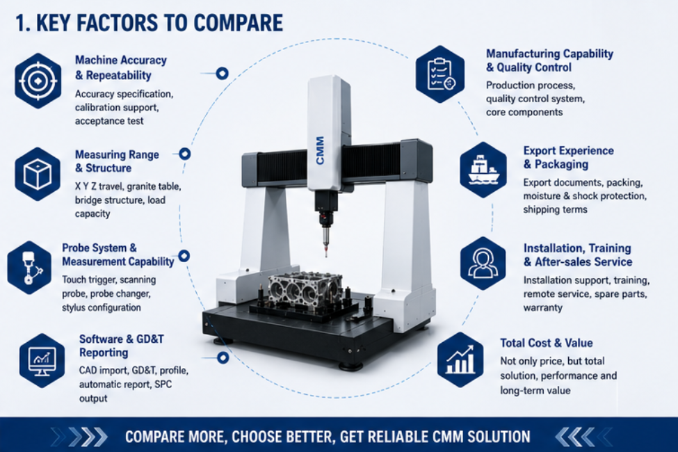 China bridge CMM manufacturer