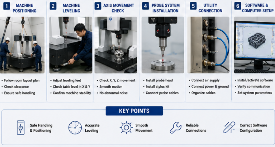 CMM acceptance checklist