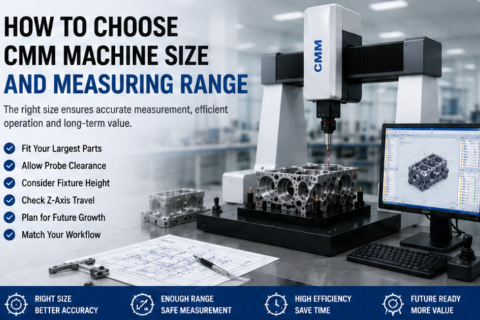 How To Choose CMM Machine Size And Measuring Range