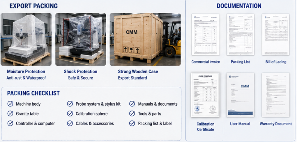 CMM supplier for export