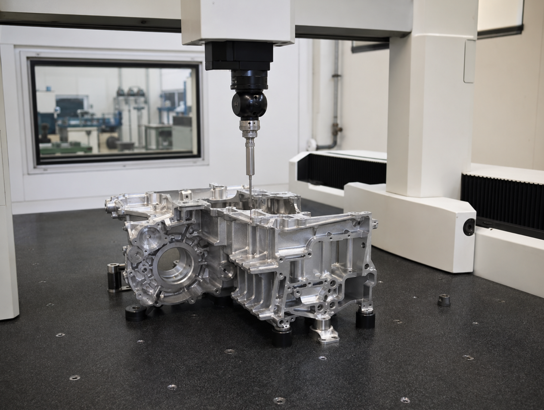 coordinate measuring machine for automotive aluminum housing