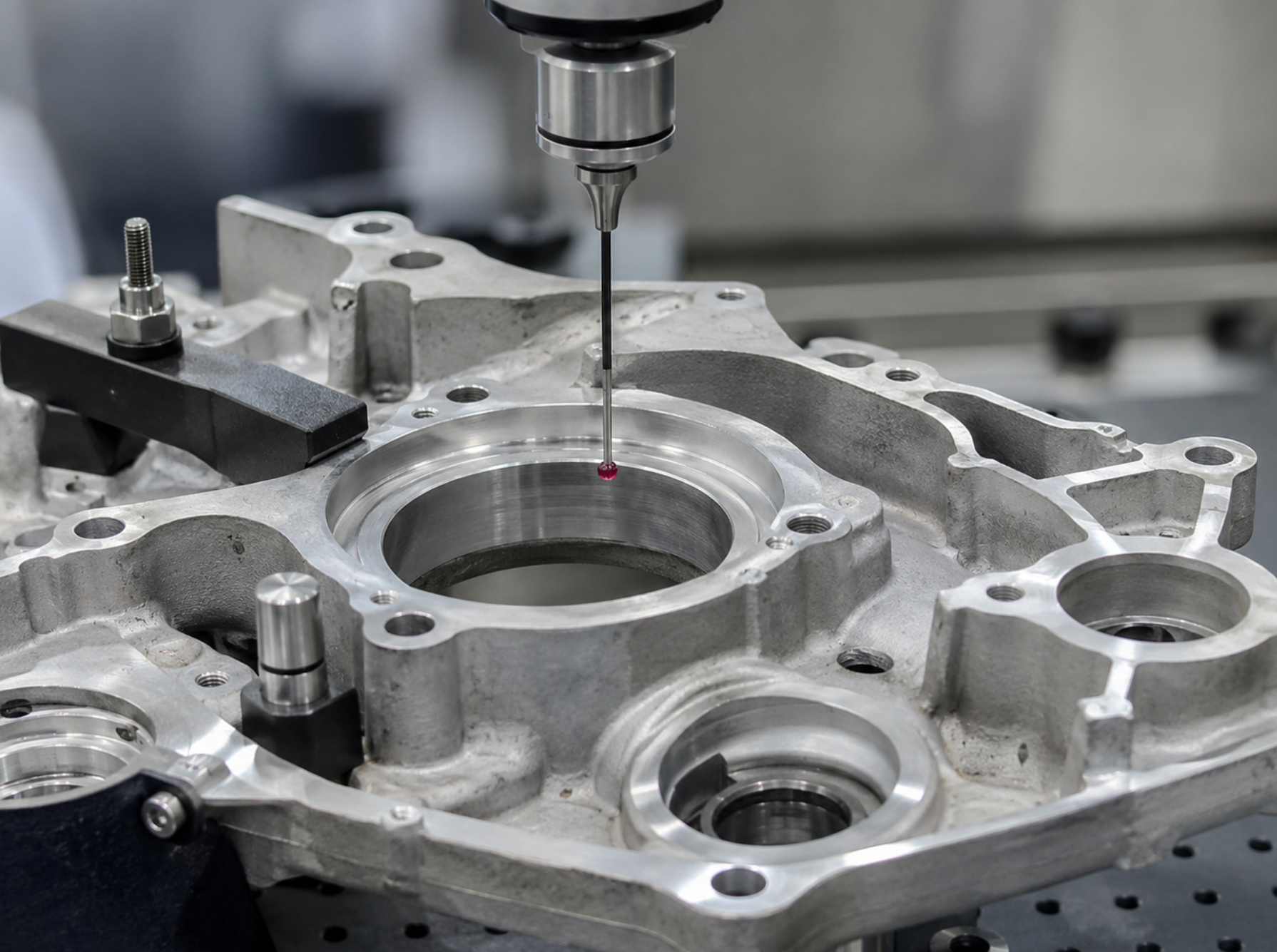 automotive aluminum housing inspection