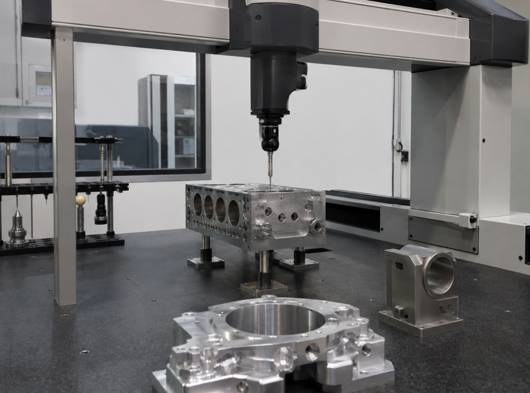 bridge CMM with Renishaw probe