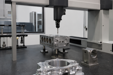 Bridge CMM With Renishaw Probe For Precision Inspection