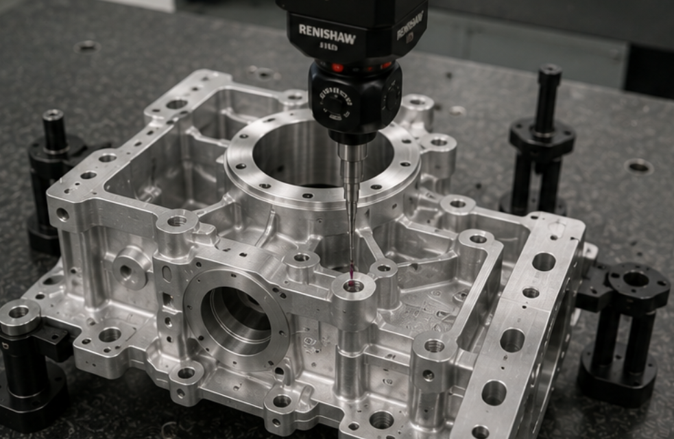 bridge CMM with Renishaw probe