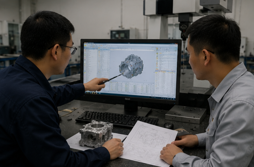 bridge CMM with Renishaw probe package