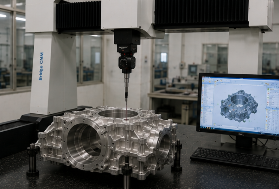 bridge CMM for export inspection