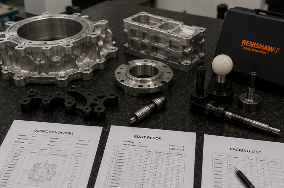 precision parts export inspection