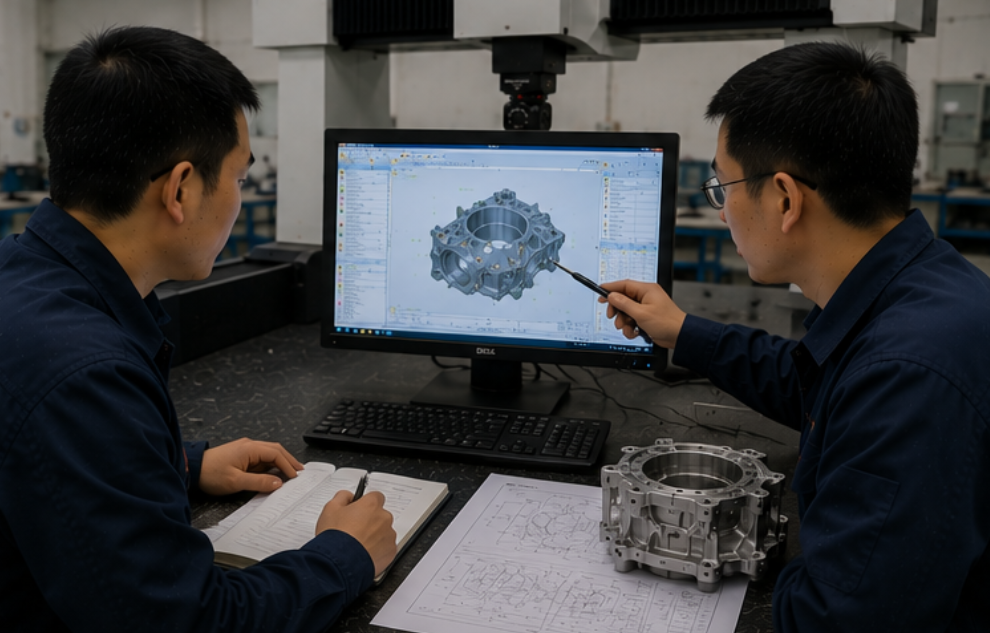 bridge CMM for export inspection