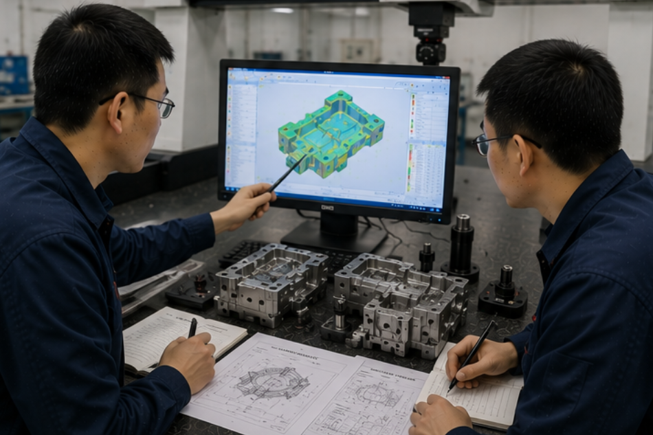 CMM for tooling inspection
