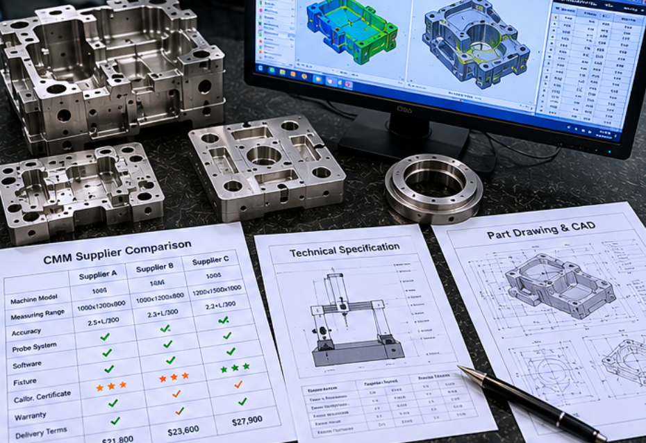 compare CMM suppliers from China