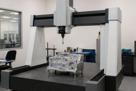 Bridge CMM 800x1000x600 For CNC Machined Parts Inspection