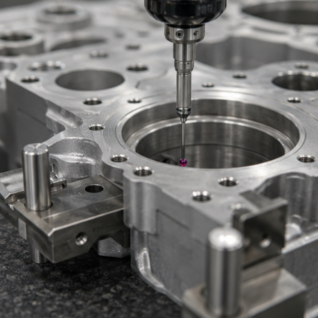 Bridge CMM For Large Aluminum Housing