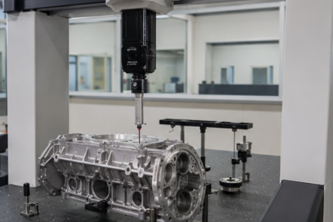 CMM Machine With Renishaw Probe And Industrial Inspection Software