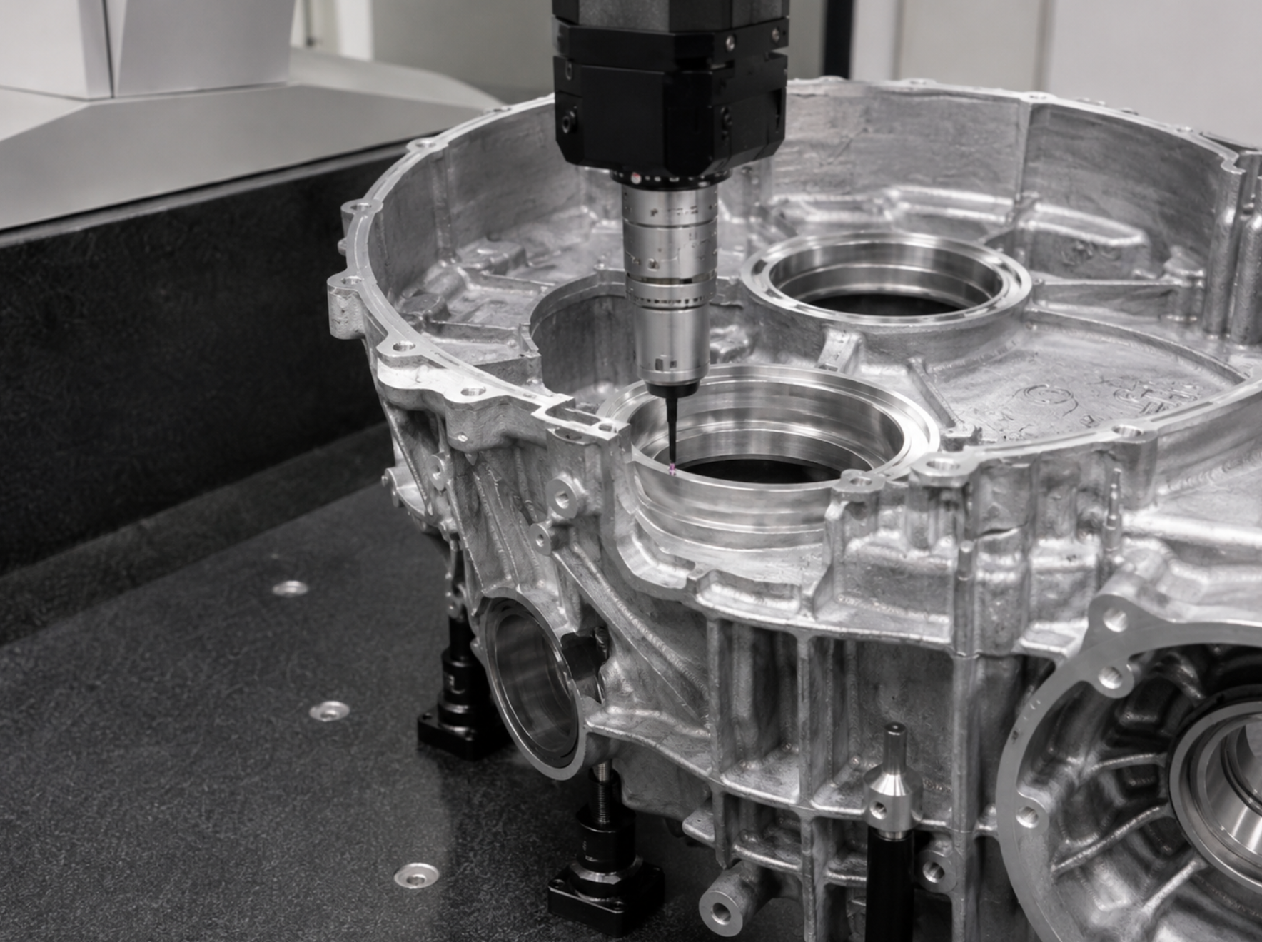 Aluminum Gearbox Housing Inspection
