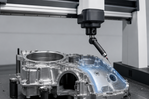 Bridge CMM With Scanning Probe For Profile And Surface Measurement