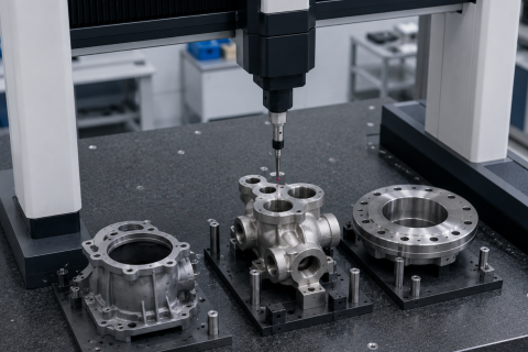 CMM Machine For Pump Housing Valve Body And Flange Inspection