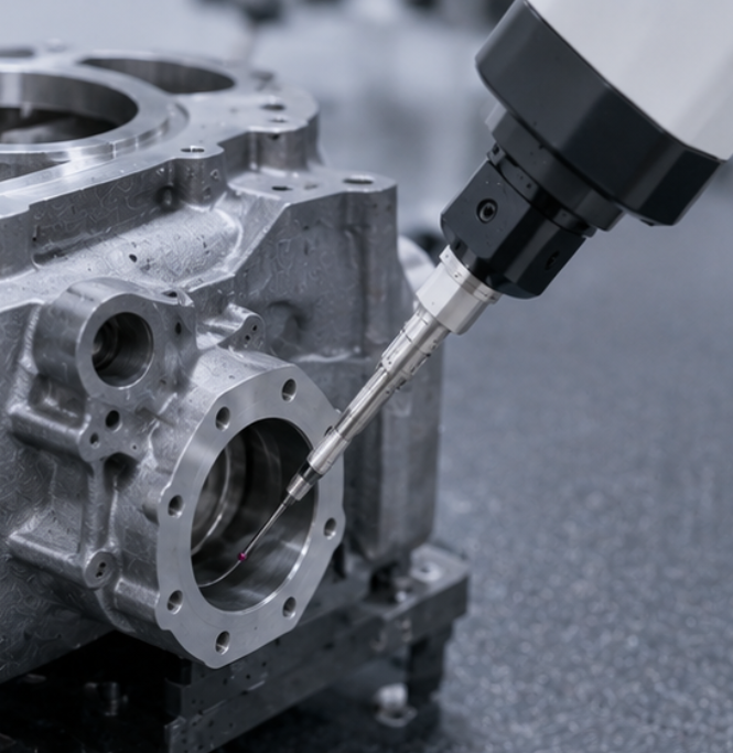 CMM Probe System For Deep Bore