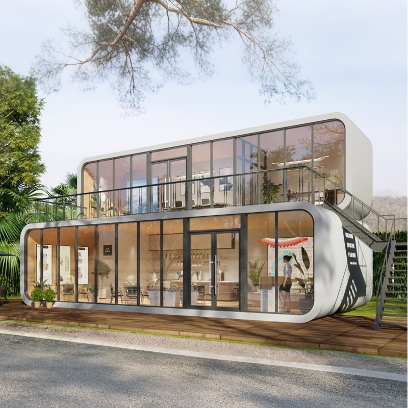 Highlights der vorgefertigten Hightech-Smart-Kabinen mit Doppelschicht