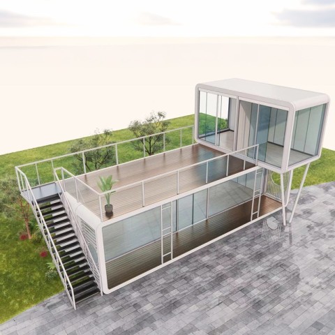 Двухслойная сборная умная хижина Яблоко