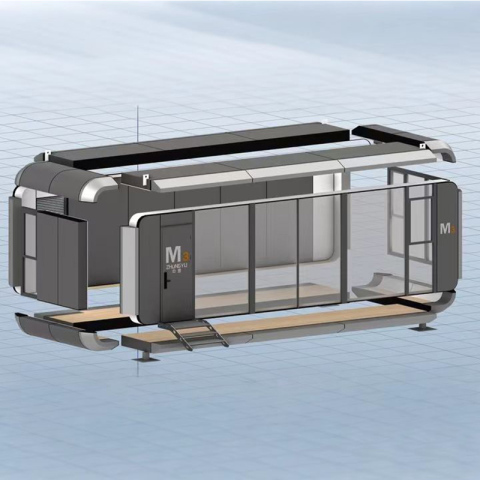 Прочная внешняя оболочка космической капсулы