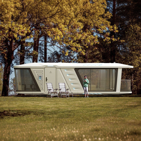 Легкая структура космической капсулы