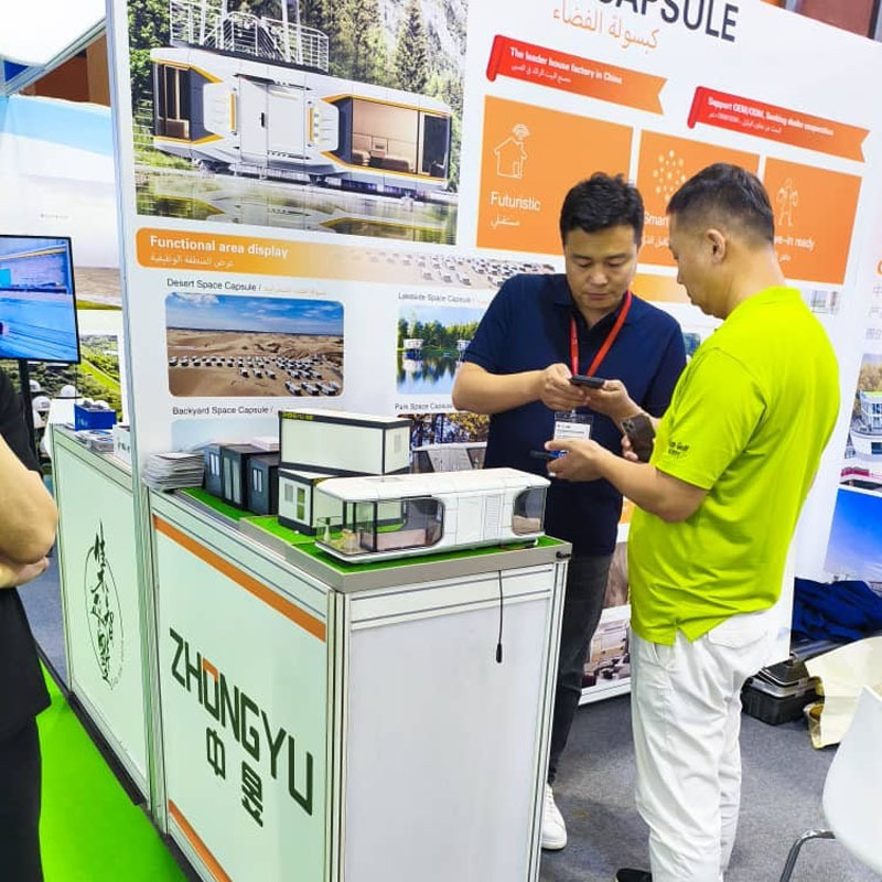 Zhongyu Steel Structure Shining Return from the World Trade Fair: Box Product Chain Worldwide, Innovation Empowers New Growth