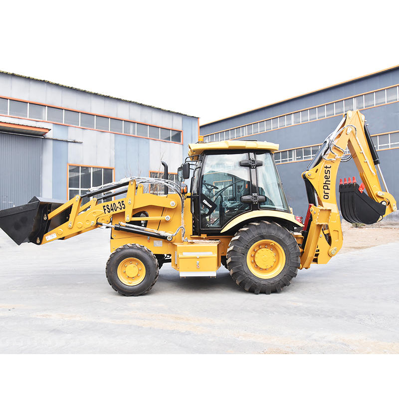 Baumaschinen Baggerlader