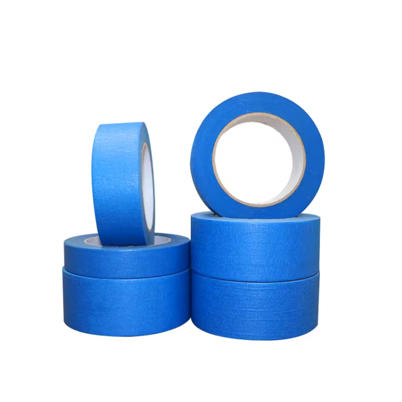 Blue Spray Paint Safe-Release Crepe Paper Multi-Surfaces Painters Masking Tape