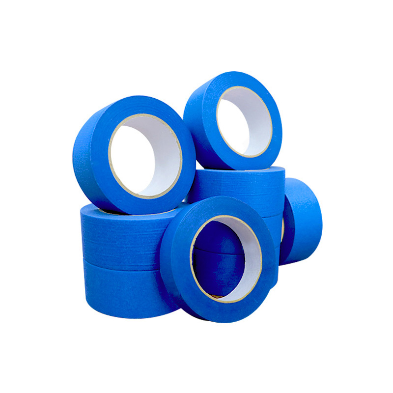 Blue Spray Paint Safe-Release Crepe Paper Multi-Surfaces Painters Masking Tape