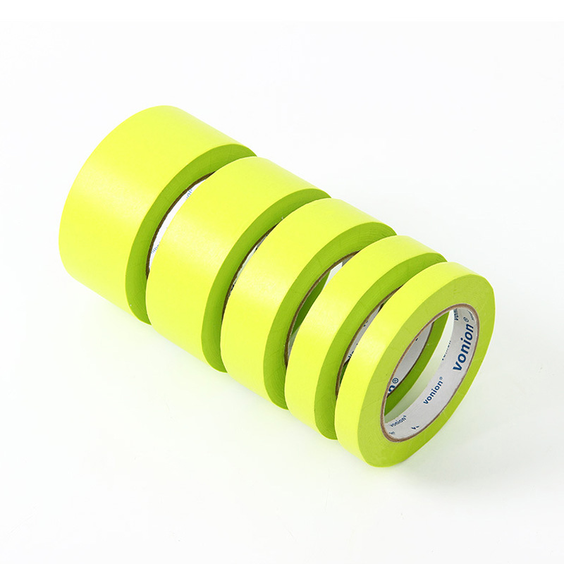 Green Spray Paint Safe-Release Crepe Paper Multi-Surfaces Painters Masking Tape