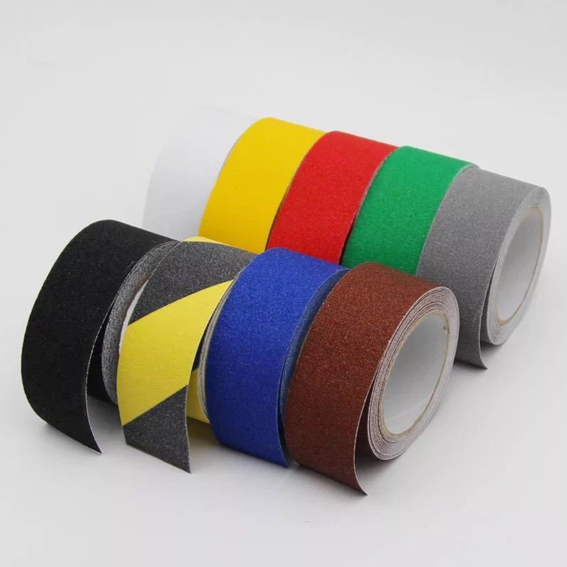 Red Anti Slip Floor Safety Walk Self Adhesive Customized Single Color Anti-slip Tape