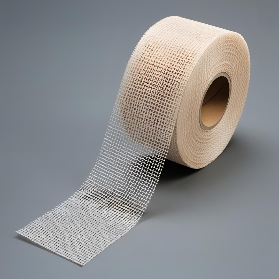 90m*5cm Self Adhesive Reinforced Tape Fiberglass Drywall Fiber Tape Covering Fiberglass Mesh Tape