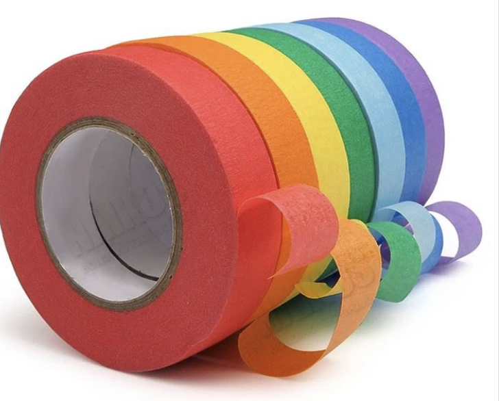 Purple Washi Acrylic Adhesive Masking Tape Smooth Interior Paint Painters