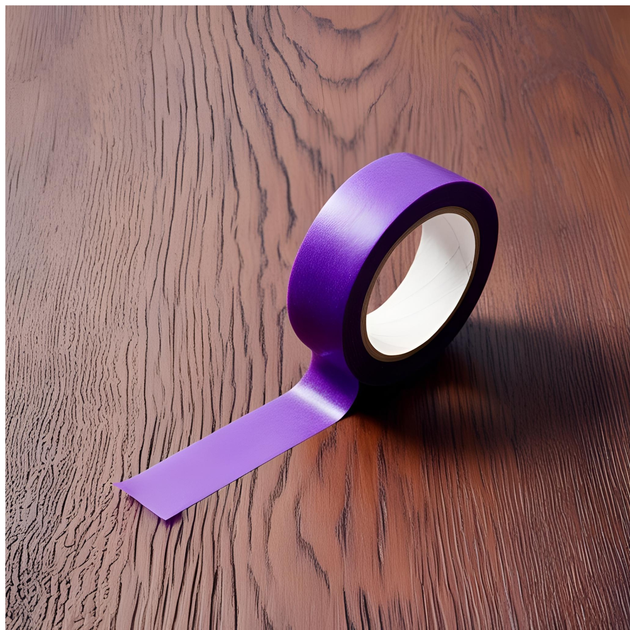 Purple Spray Paint Safe-Release Crepe Paper Multi-Surfaces Painters Masking Tape