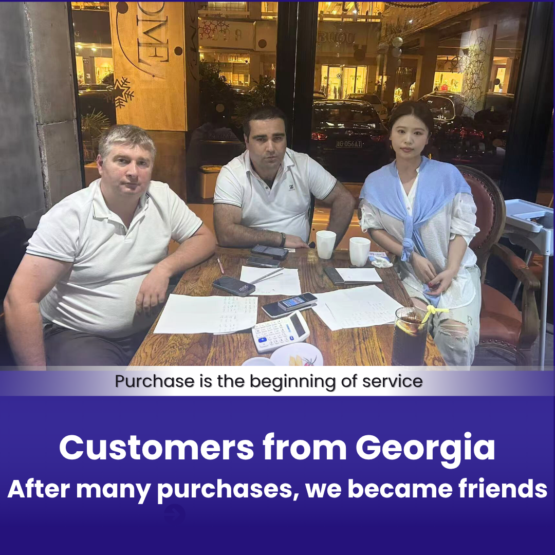 Customers from Georgia After Many Purchases, We Became Friends