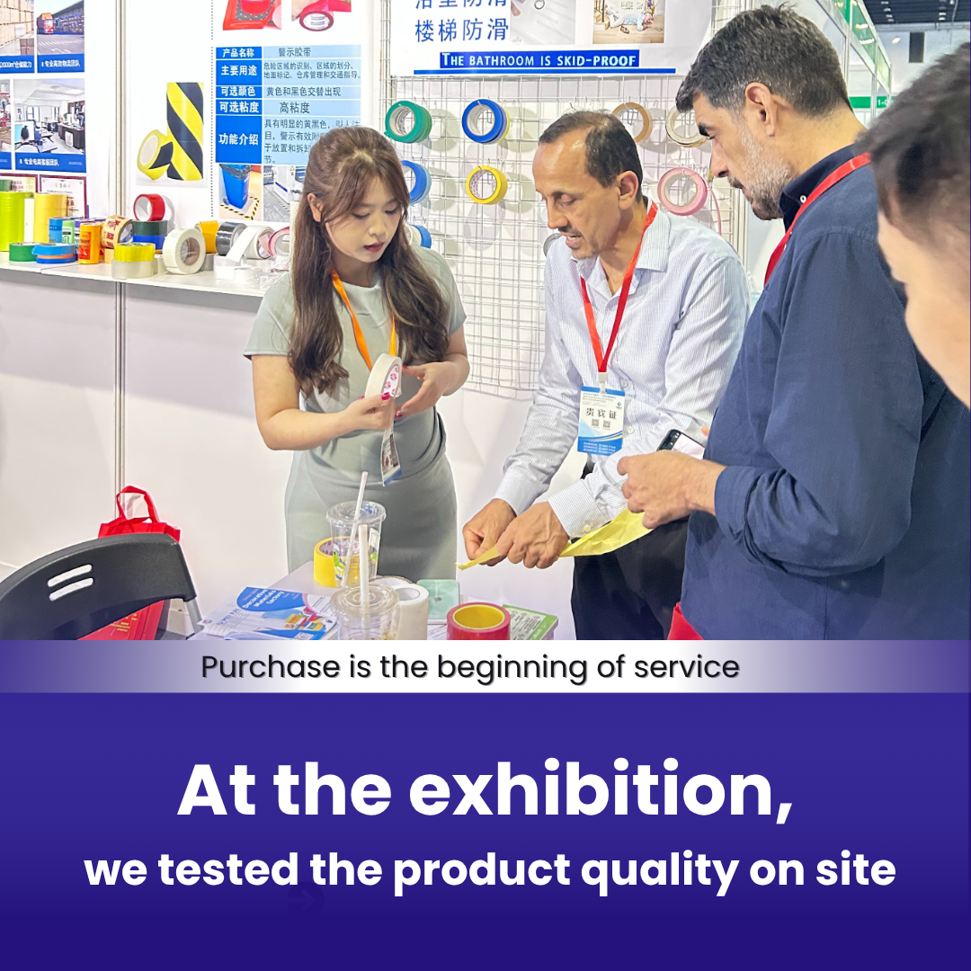 At the Exhibition,We Tested the Product Quality on Site