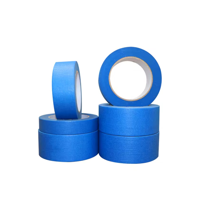 Blue Washi Acrylic Adhesive Masking Tape Smooth Interior Paint Painters