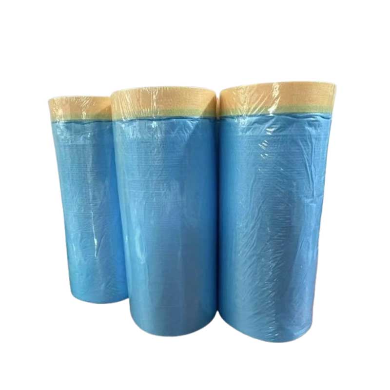 High-Temp Resistant Automotive Masking Film Paint Booth & Detailing Protection Masking Protective Film