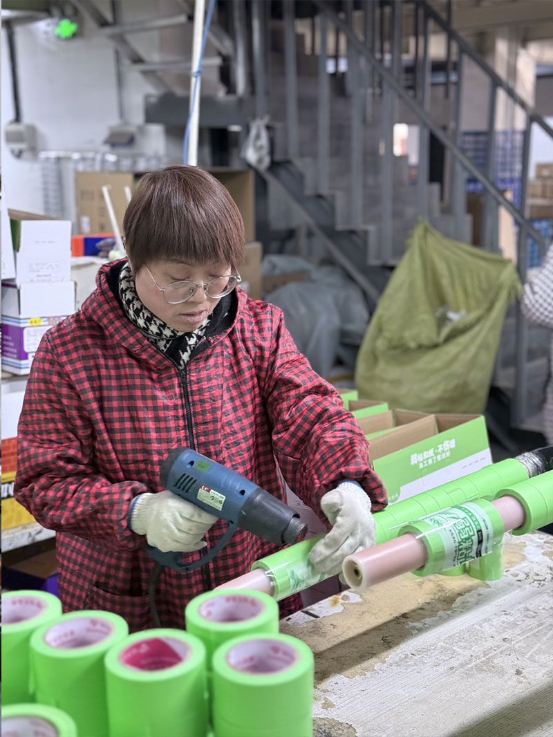 Green masking tape Green masking tape