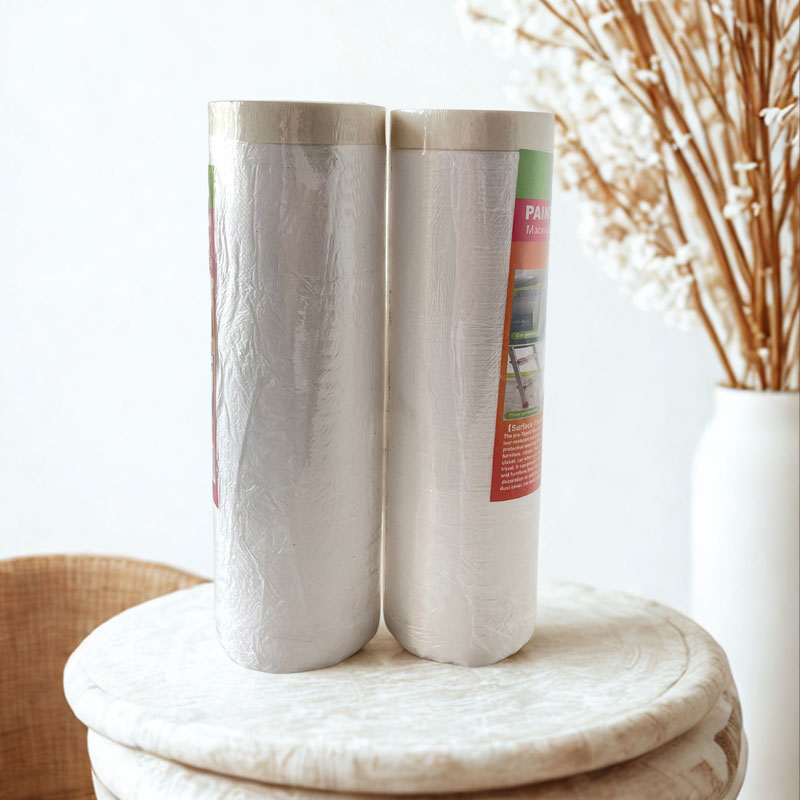 High Temperature Resistant and No Residue Spray Paint White Car Masking Protective Film