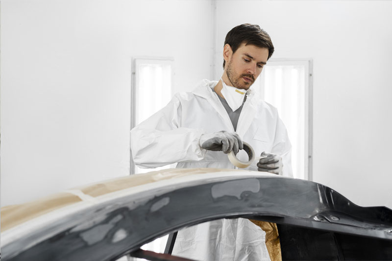 High-Temp Resistant Automotive Masking Film High-Temp Resistant Automotive Masking Film