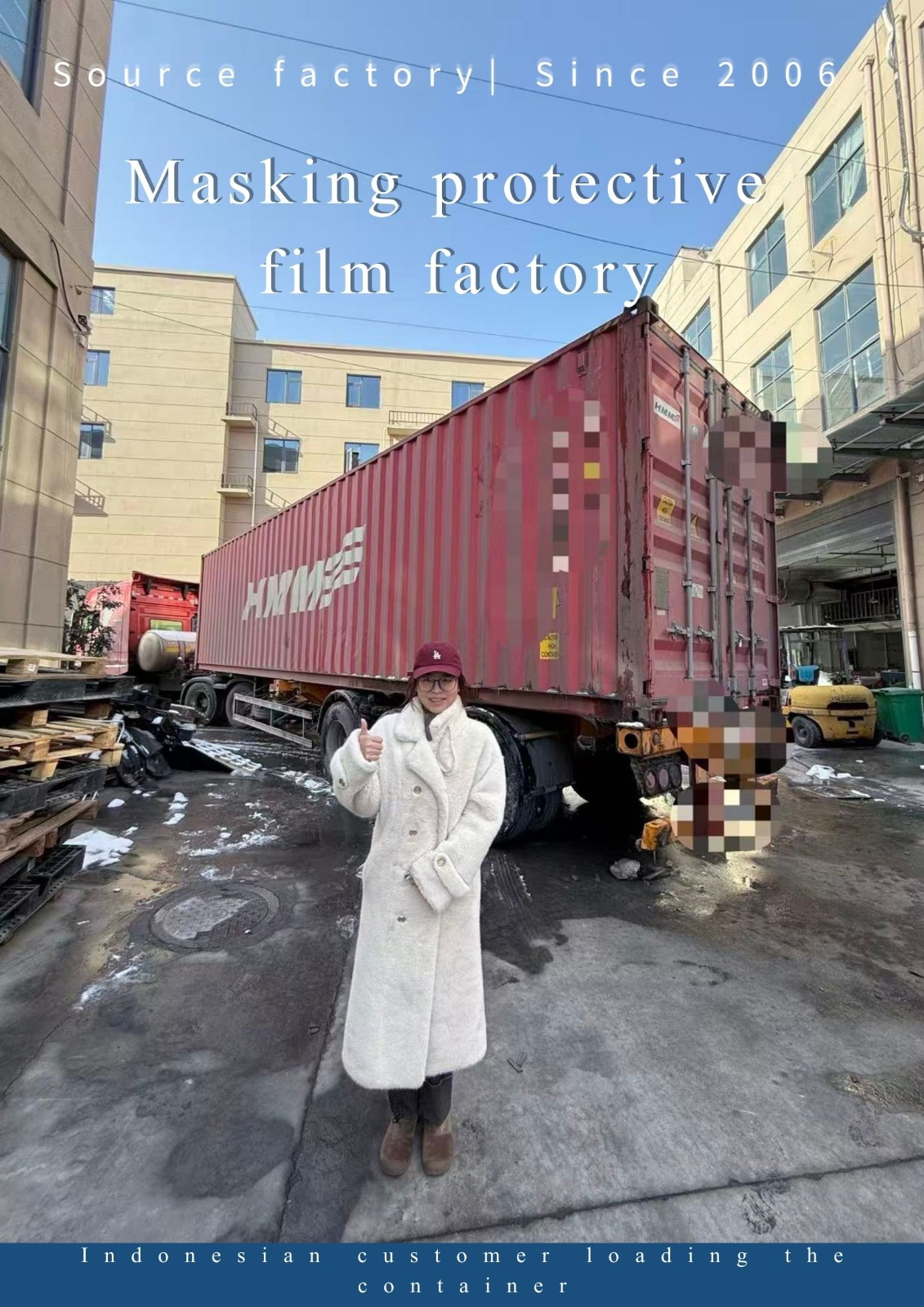 Masking protective film Masking protective film