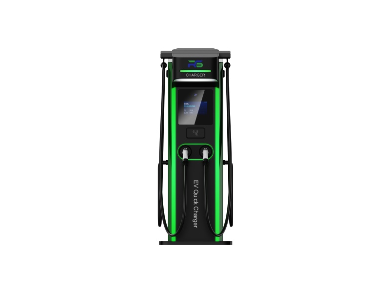 Floor Standing 80A*2 EV Charger for US Public Commercial Area