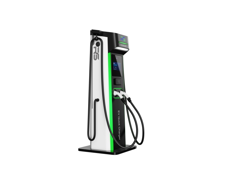 Floor Standing 80A*2 EV Charger for US Public Commercial Area